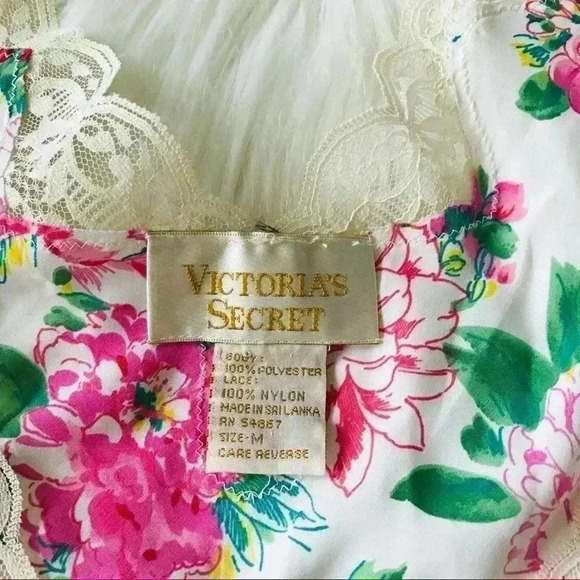 Vintage VTG Floral Blouse Top Tank Sz M - Picture 4 of 6